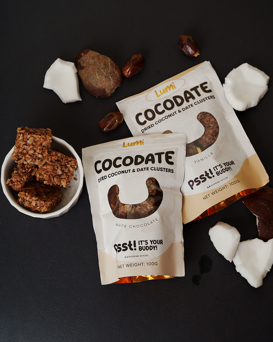 Cocodate - Coconut & Date Clusters (Pack of 3)