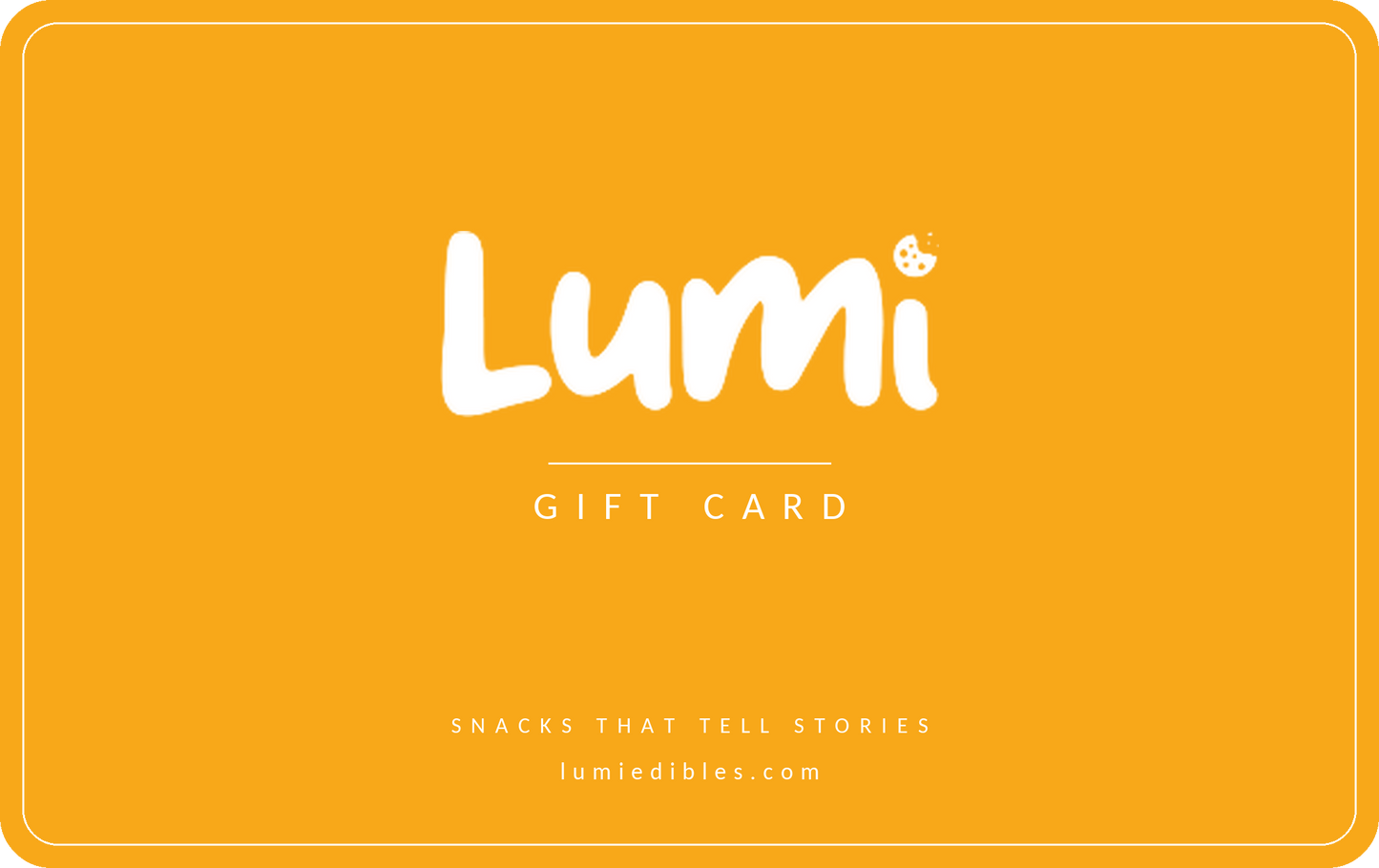 Lumi Snackers Gift Card